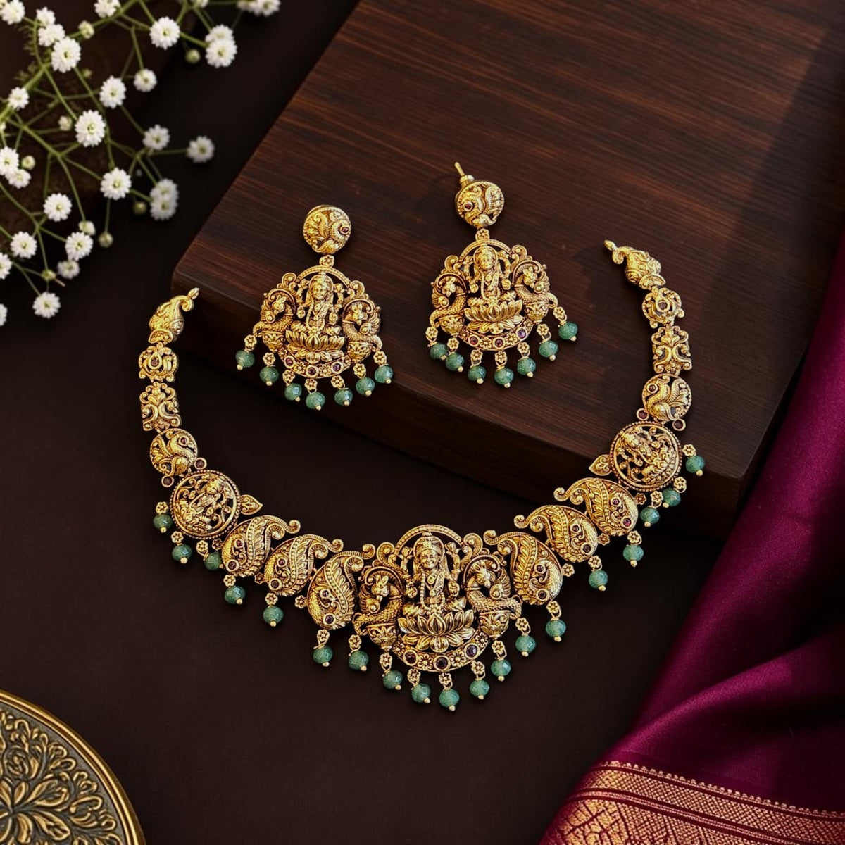 Lakshmi Nakshi Bridal Neckset