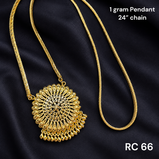 Pendant With Chain 24"