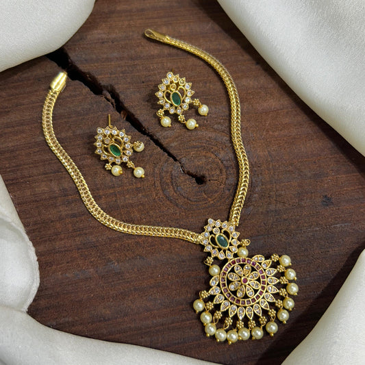 Traditional kemp Attigai Neckset