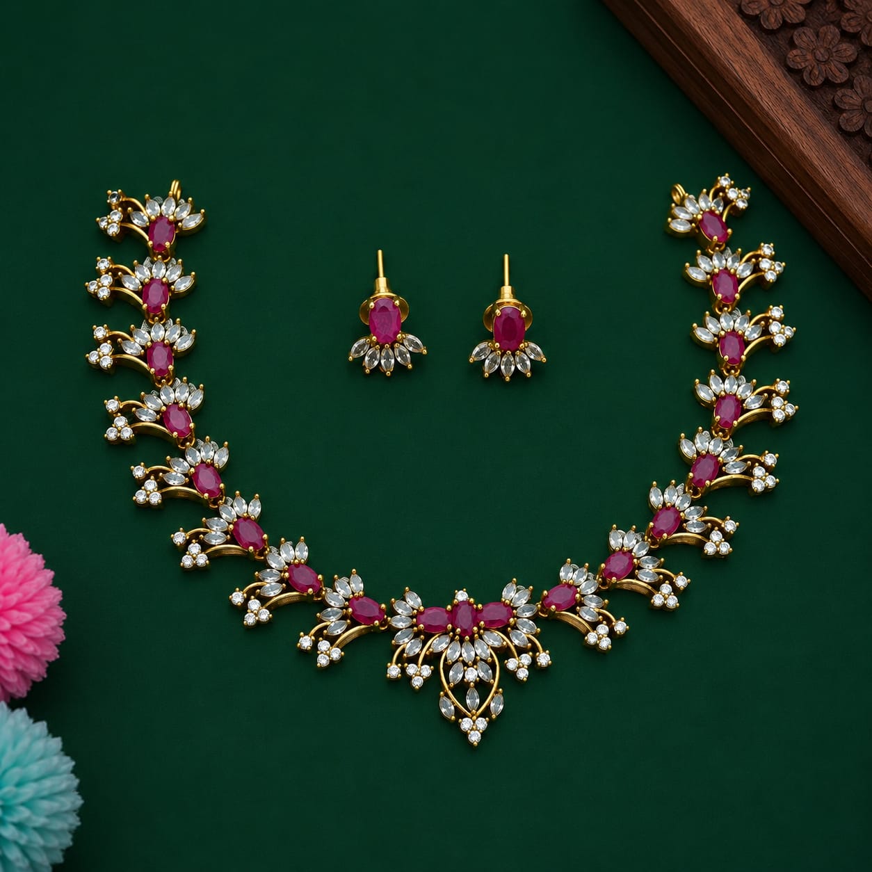 Flower Neckset