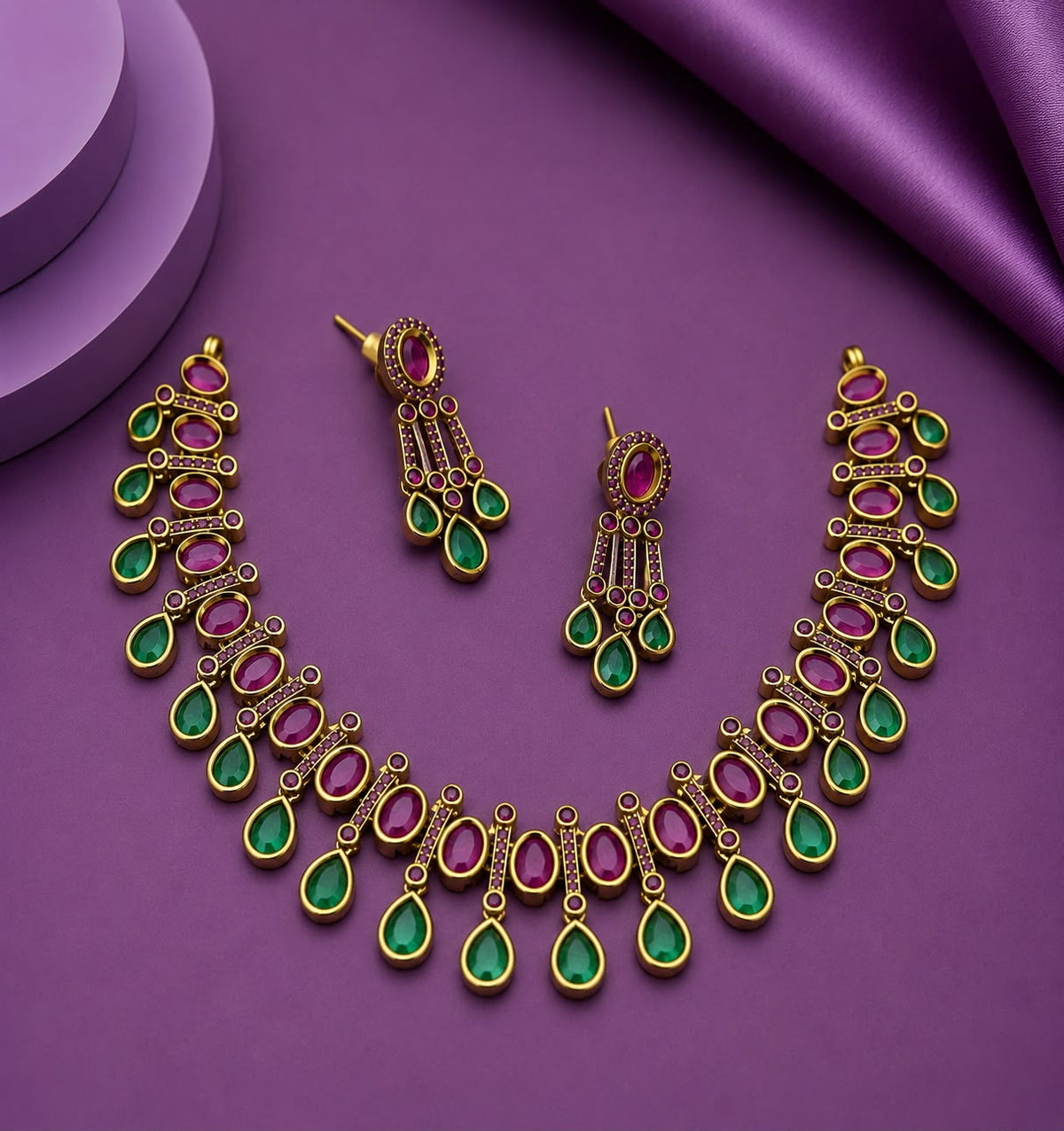 Cute Droplet Hanging Neckset