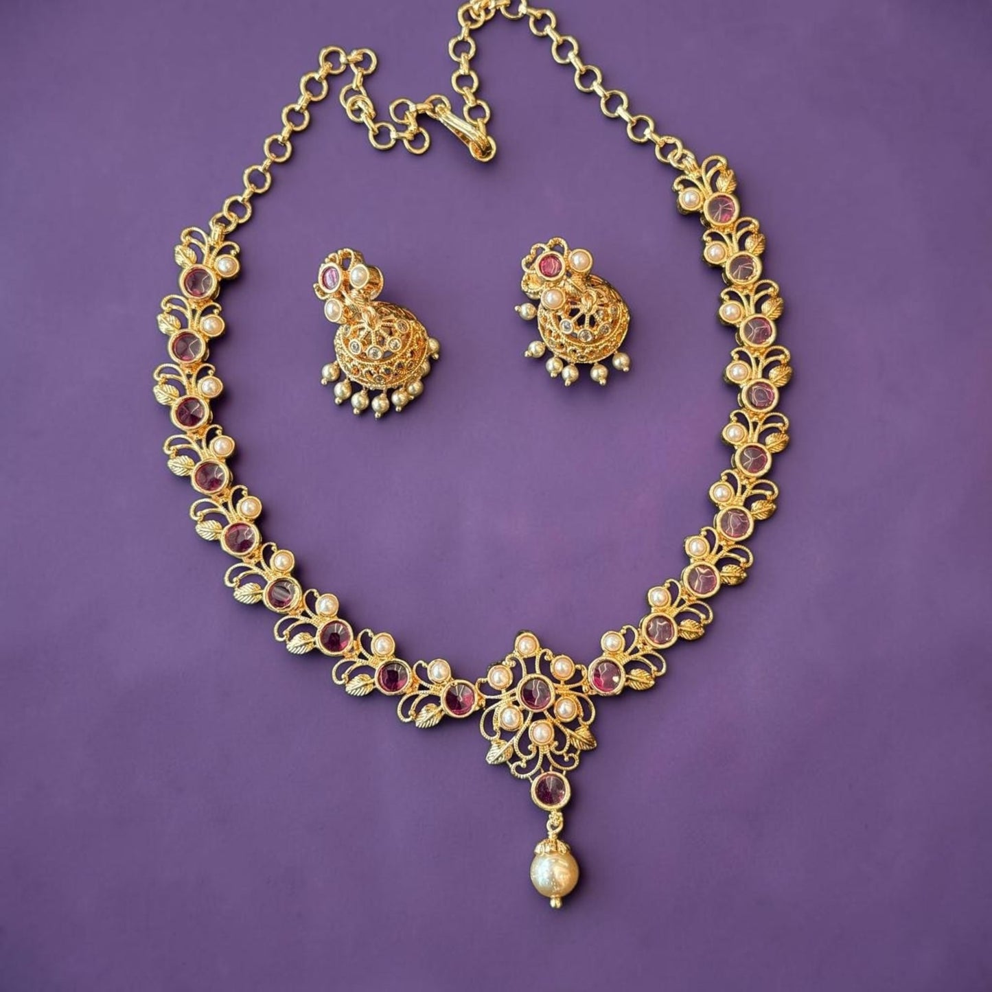 Handmade Pearl Neckset