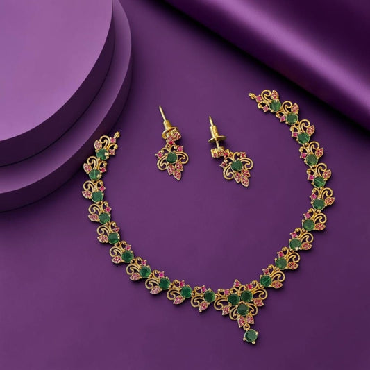 Handmade Floral Neckset