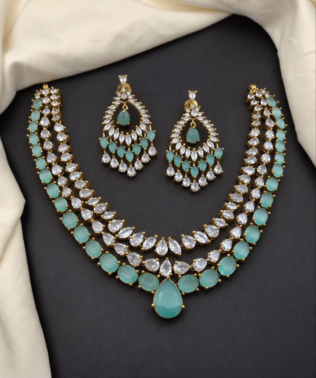 Layered Stone Neckset
