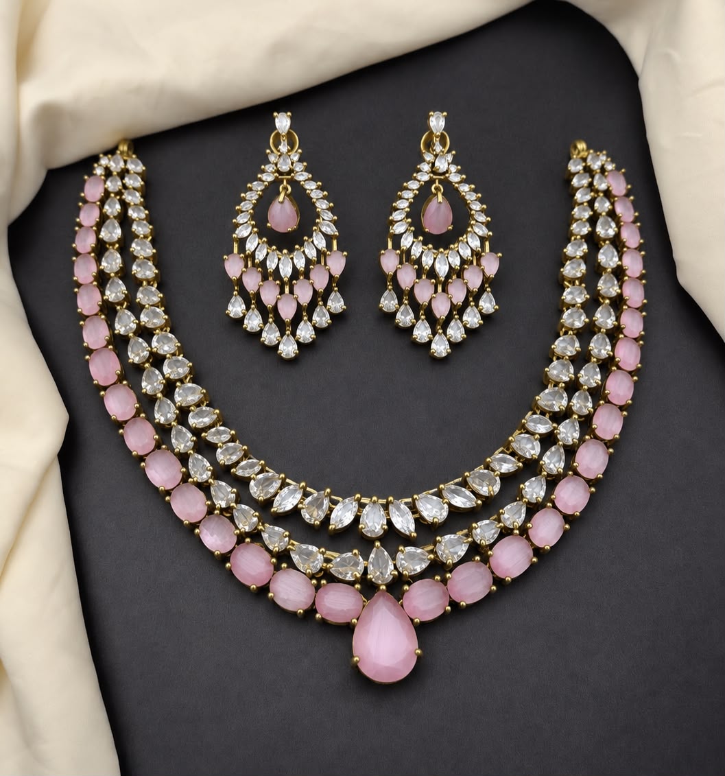 Layered Stone Neckset