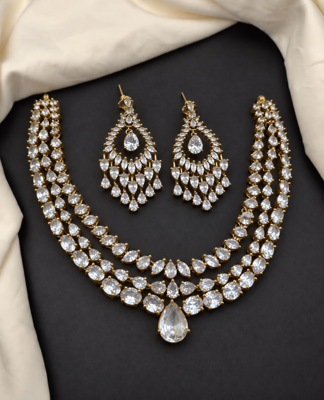 Layered Stone Neckset