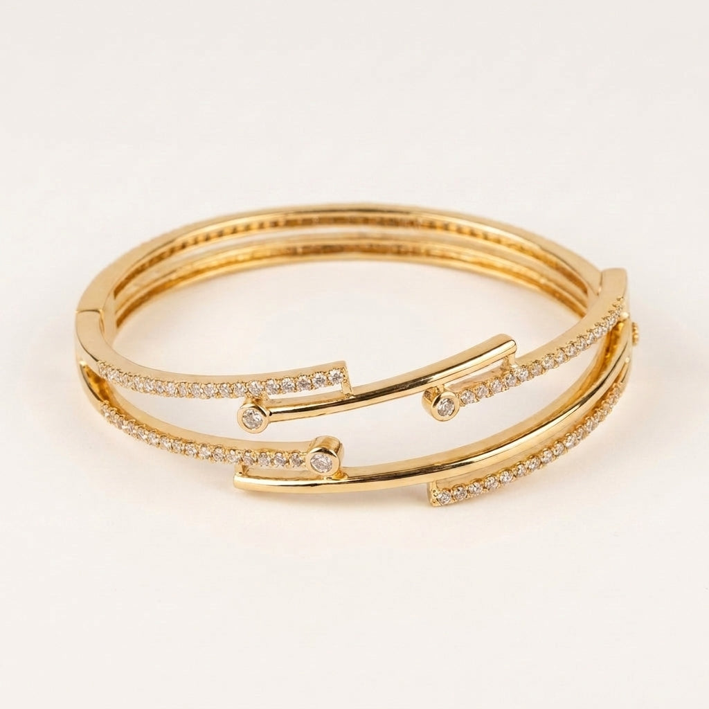 HaloCrest Bangle