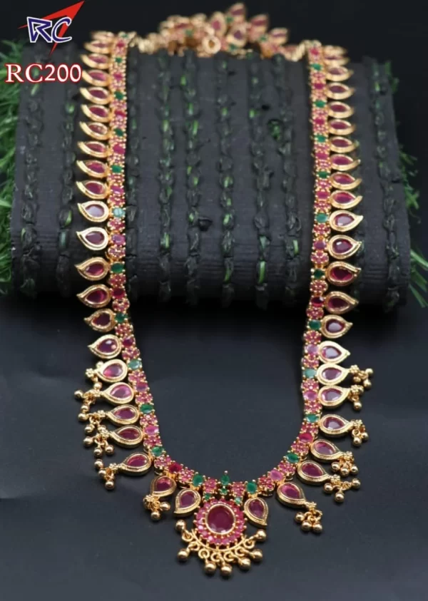 Ruby stone Mango design Haram