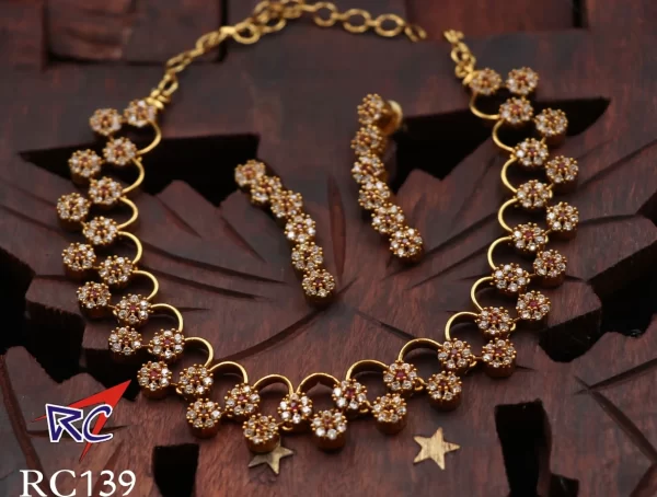 Double step flower Neck set - Image 2