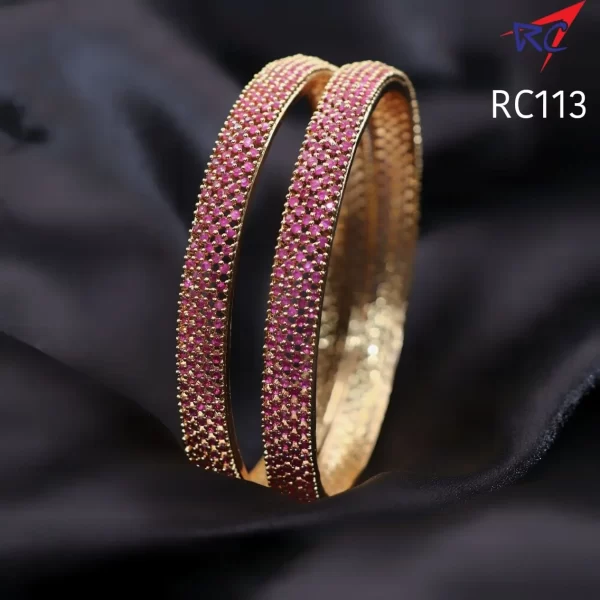 Classic style multi layer design stone bangle