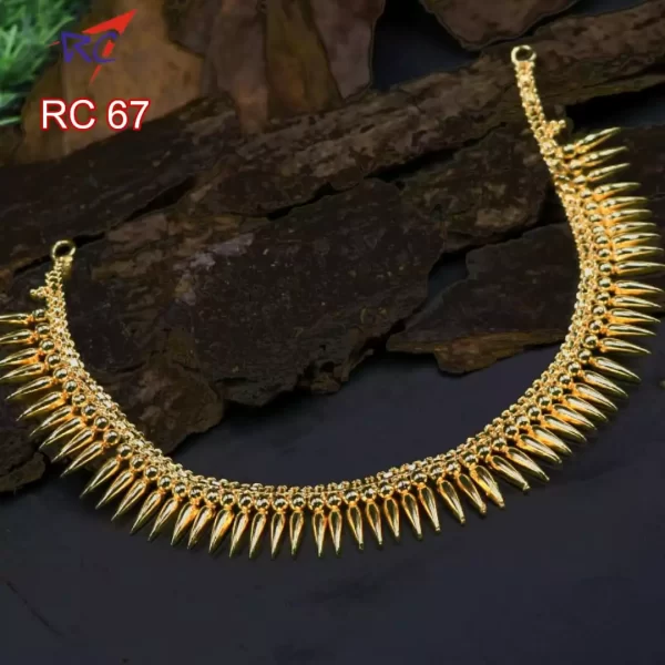 Gold finish Kerala style Necklace