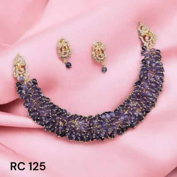 Trendy Beaded Necklace set - Image 3