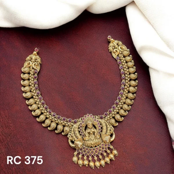 Antique Finish Traditional Manga Necklace